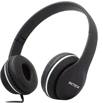 ყურსასმენი Intex Roar 101, Headset, Wired, 3.5mm, Black