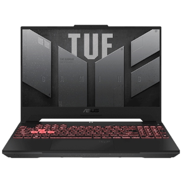 ნოუთბუქი Asus TUF 90NR0ED8-M003F0 Gaming A15, 15.6", Ryzen 9-7940HS, 16GB, 1TB SSD, RTX4050 6GB, Jaeger Gray