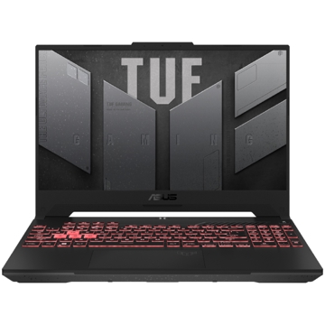 ნოუთბუქი Asus TUF 90NR0HA1-M004H0 Gaming A15, 15.6", Ryzen 7-6800HS, 16GB, 512GB SSD, RTX2050 4GB, Mecha Gray