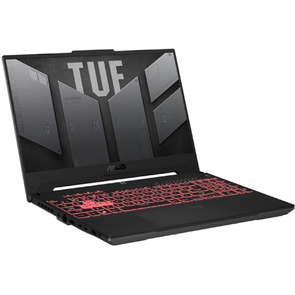 ნოუთბუქი Asus TUF 90NR0HA1-M004H0 Gaming A15, 15.6", Ryzen 7-6800HS, 16GB, 512GB SSD, RTX2050 4GB, Mecha Gray