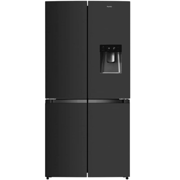 მაცივარი Franko FM-482NFDWDIS, 482L,  A++, No Frost, Refrigerator, Black