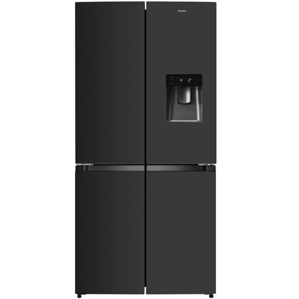 Franko FM-482NFDWDIS, 482L,  A++, No Frost, Refrigerator, Black