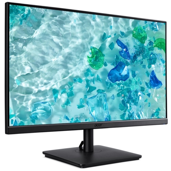 მონიტორი Acer UM.QV7EE.E02 Vero V247YEBIV, 23.8", Monitor, FHD, IPS, HDMI, VGA, Black