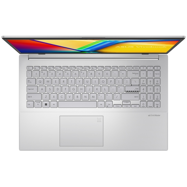 ნოუთბუქი Asus 90NB0ZR1-M017R0 Vivobook Go 15, 15.6", Ryzen 3-7320U, 8GB, 512GB SSD, Integrated, Silver