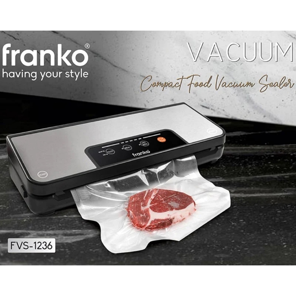 Franko FVS-1236, Vacuum Machine, Black/Grey