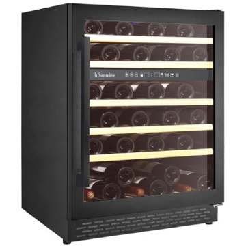 ღვინის მაცივარი La Sommelière LSBU51DB2, F, Wine Refrigerator, Black