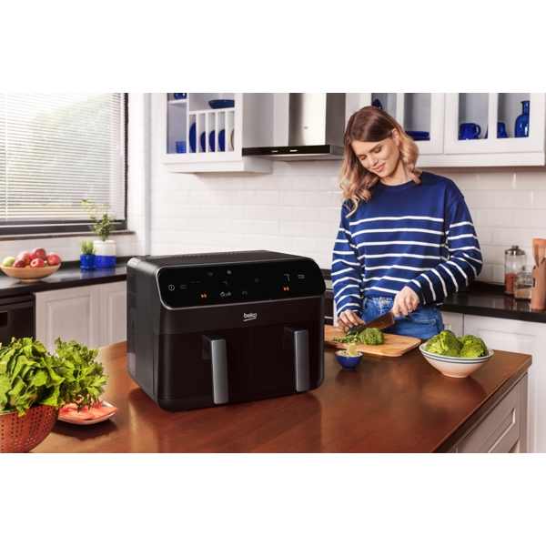 Beko FRL 5388 B, 2400W, 8.5L, Air Fryer, Black