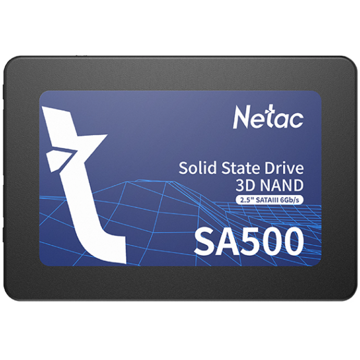 მყარი დისკი Netac NT01SA500-256-S3X, 256GB, 2.5", Internal Hard Drive