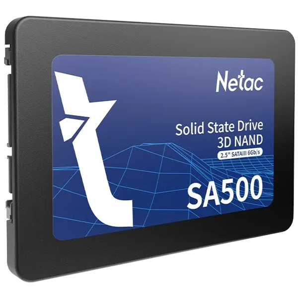 მყარი დისკი Netac NT01SA500-256-S3X, 256GB, 2.5", Internal Hard Drive