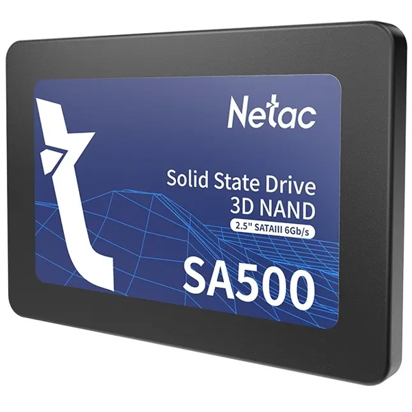 მყარი დისკი Netac NT01SA500-256-S3X, 256GB, 2.5", Internal Hard Drive