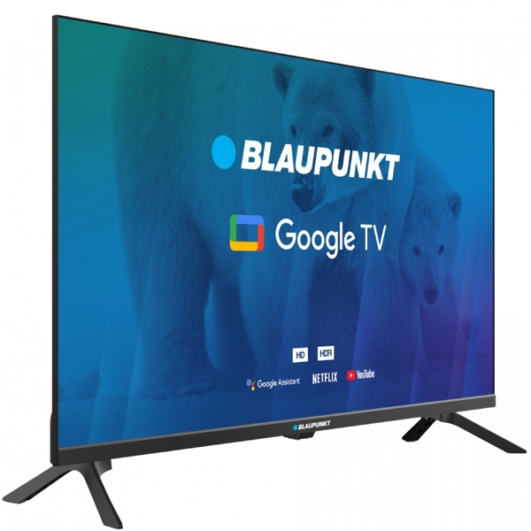 ტელევიზორი Blaupunkt 43UGC6000, 43", 4K UHD, Smart TV, Android TV, USB, HDMI, BT, WIFI, Black