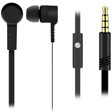 Acer NP.HDS11.00E, In-Ear Headphones, Wired, 3.5mm, Black