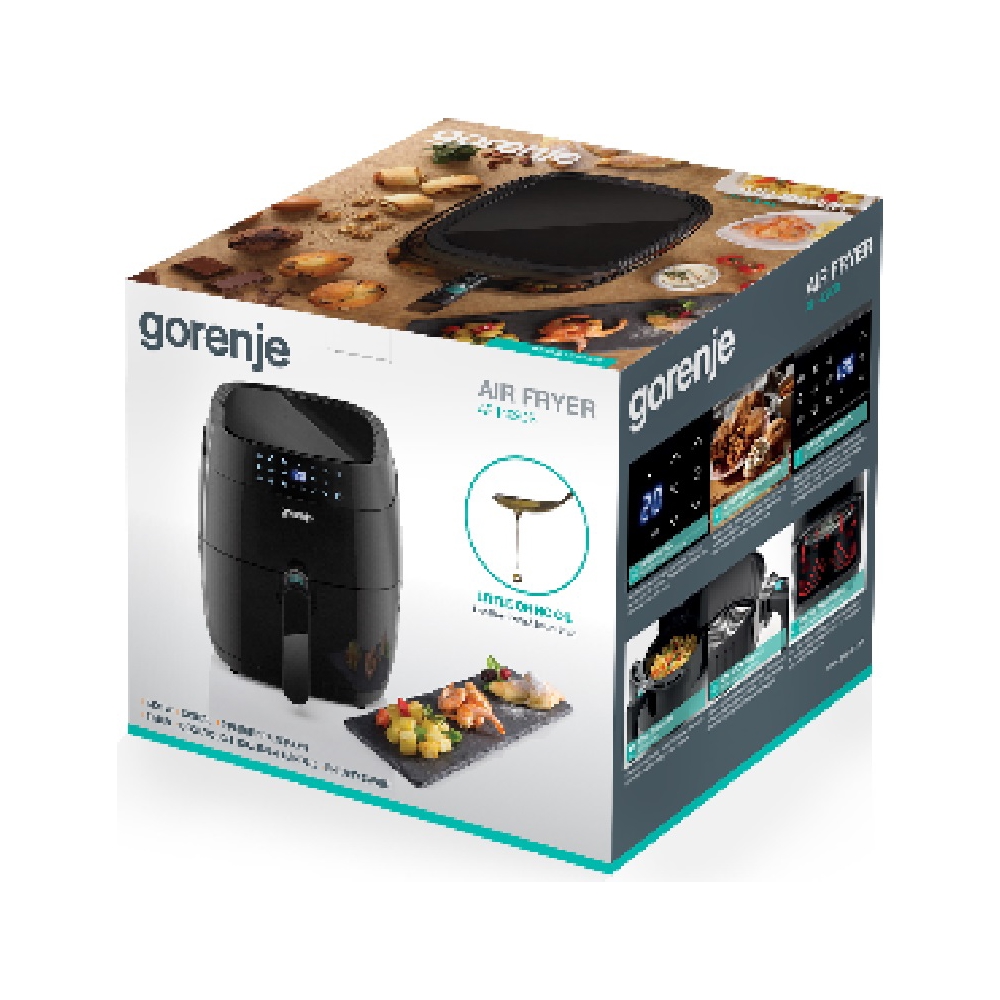 Gorenje AF1409DB, 1400W, 3.5L, Air Fryer, Black