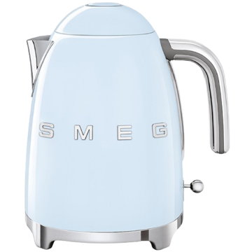 Smeg KLF03PBEU, 2400W, 1.7L, Electric Kettle, Blue