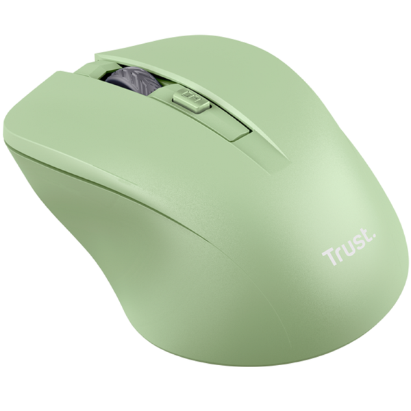 Trust Mydo 25042 Silent Click, Wireless, USB, Mouse, Green