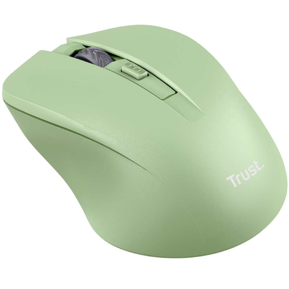 მაუსი Trust 25042 Mydo, Wireless, USB, Mouse, Green
