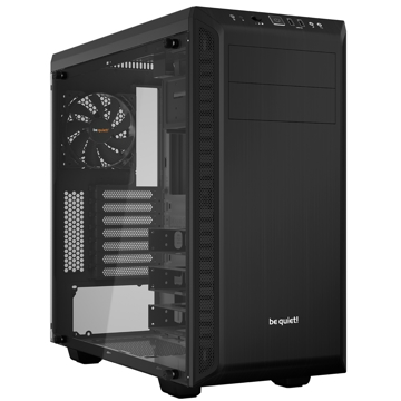 Be Quiet BGW21 PURE BASE 600, Computer Case, ATX, M-ATX, Mini-ITX, 2xUSB 3.2, Black