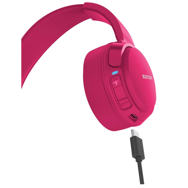 Buxton 35057104 BHP 7300, Headset, Wireless, Bluetooth, USB-C, Pink