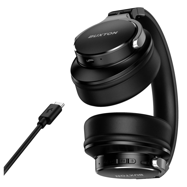 Buxton 35057212 BHP 9800, Headset, Wireless, Bluetooth, USB-C, 3.5mm, Black