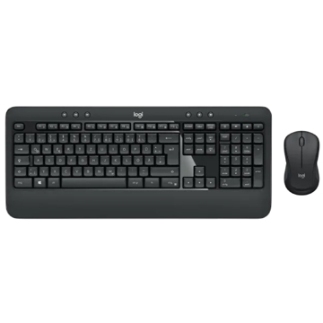 Logitech 920-008685 MK540, Wireless, USB, Keyboard And Mouse, Black