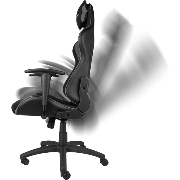 გეიმერული სავარძელი Genesis NITRO 440, Gaming Chair, Black/Grey