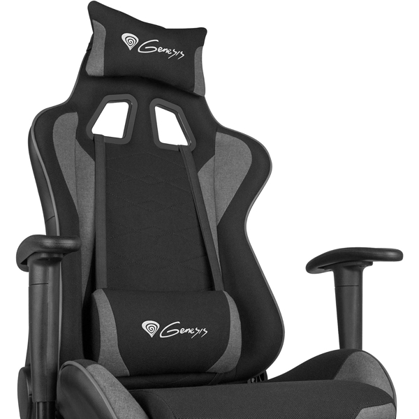 გეიმერული სავარძელი Genesis NITRO 440, Gaming Chair, Black/Grey