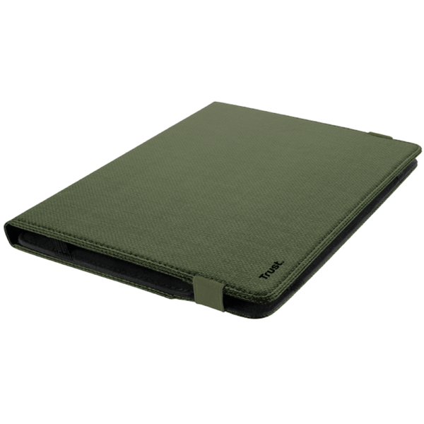 პლანშეტის ქეისი Trust 24498 Primo, 10", Cover, Green