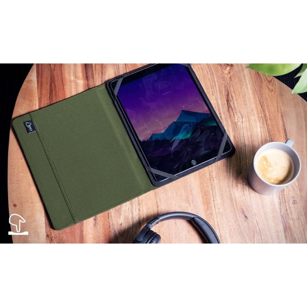 პლანშეტის ქეისი Trust 24498 Primo, 10", Cover, Green