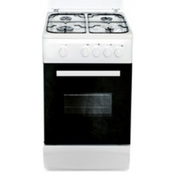 Cron TG5640GC, 4 Gas, Oven, White