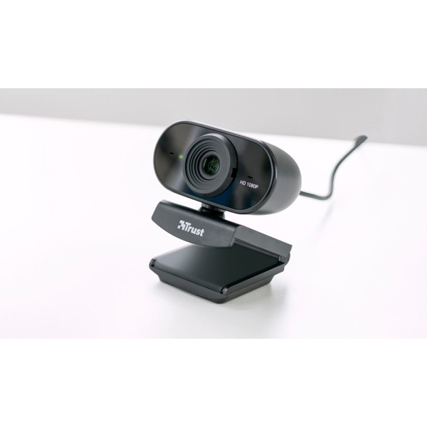 ვებკამერა Trust 24438 Tolar, Built-in Microphone, Webcam, Black