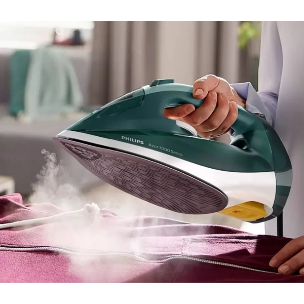 ორთქლის უთო Philips DST7031/70, 2800W, 300ML, Steam Iron, Green