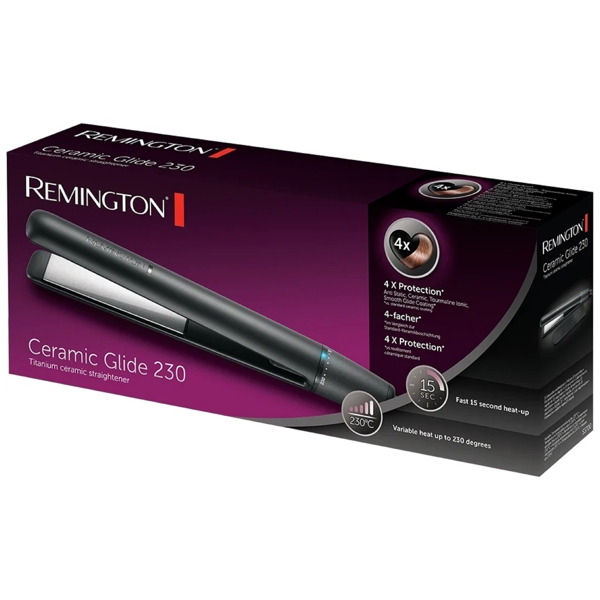 თმის უთო Remington S3700, Hair Straightener, Black