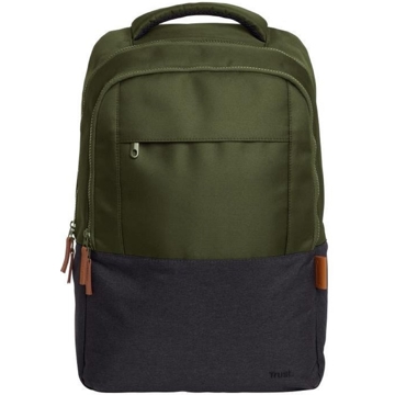 ნოუთბუქის ჩანთა Trust 25243 Lisboa, 16", Backpack, Green