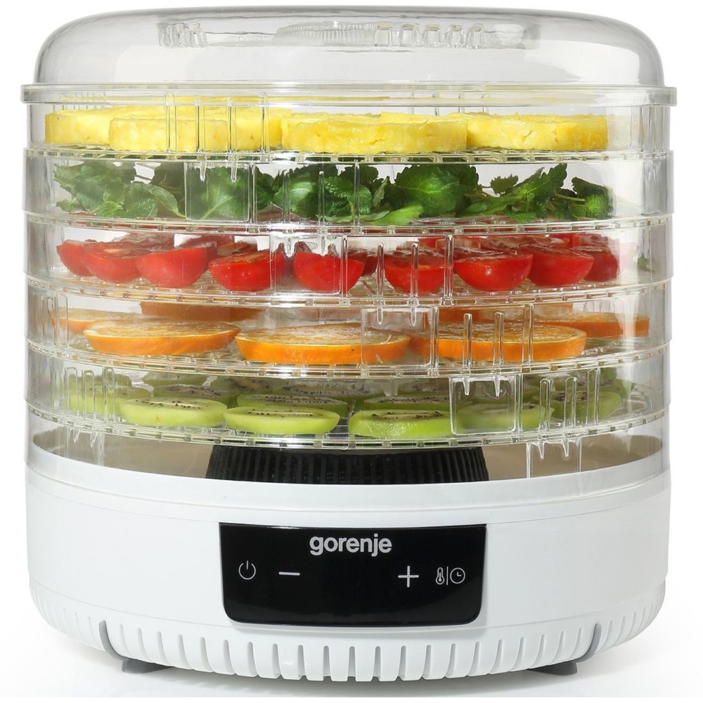 ჩირის აპარატი Gorenje FDK500GCW, 380W, Dried Fruit Machine, White