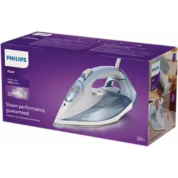 Philips DST7011/20, 2600W, 300ML, Steam Iron, Light Blue