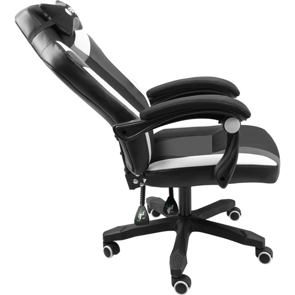 გეიმერული სავარძელი Fury NFF-1710 Avenger M+, Gaming Chair, Black/White