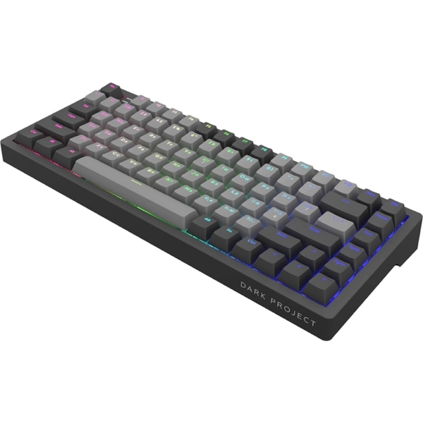 Dark Project DP-KD-83A-004100-GTC, Wired, RGB, USB, Gaming Keyboard, Black