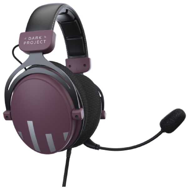 Dark Project DPO-HS-5004 One HS4, Headset, Wired, 3.5mm, Purple