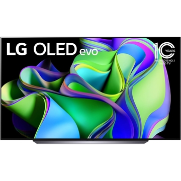 ტელევიზორი LG OLED83C36LA, 83", 4K UHD, Smart TV, USB, HDMI, BT, WIFI, Black/Grey