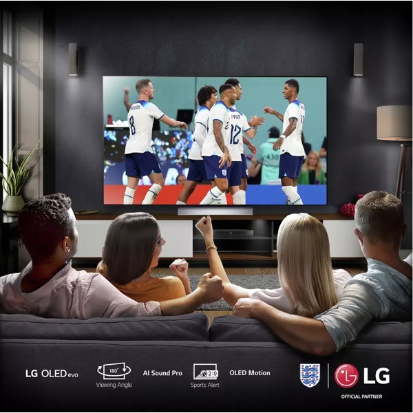 LG OLED77C36LC, 77", 4K UHD, Smart TV, USB, HDMI, BT, WIFI, Black/Grey