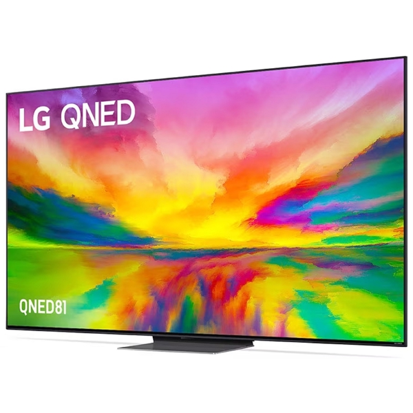 ტელევიზორი LG 86QNED816RA, 86", 4K UHD, Smart TV, USB, HDMI, BT, WIFI, Black/Grey