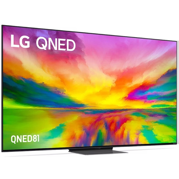 ტელევიზორი LG 86QNED816RA, 86", 4K UHD, Smart TV, USB, HDMI, BT, WIFI, Black/Grey