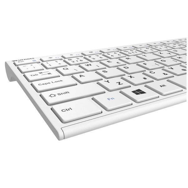 Yenkee 45013892 YKB 2000CSWE, Wireless, USB, Micro USB, Keyboard, White