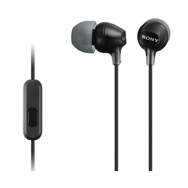 Sony MDR-EX15APBZE, In-Ear Headphones, Wired, 3.5mm, Black