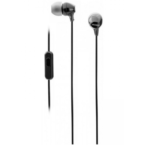 Sony MDR-EX15APBZE, In-Ear Headphones, Wired, 3.5mm, Black