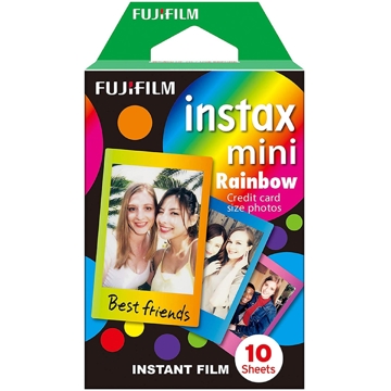 Fujifilm Instax Mini Rainbow, Film,10x