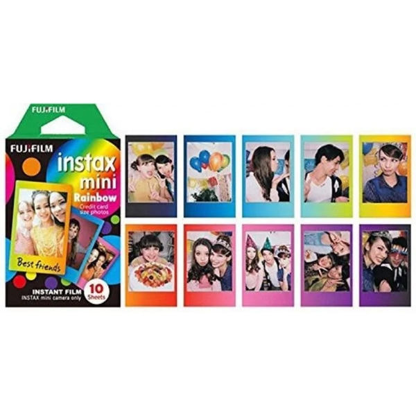 Fujifilm Instax Mini Rainbow, Film,10x