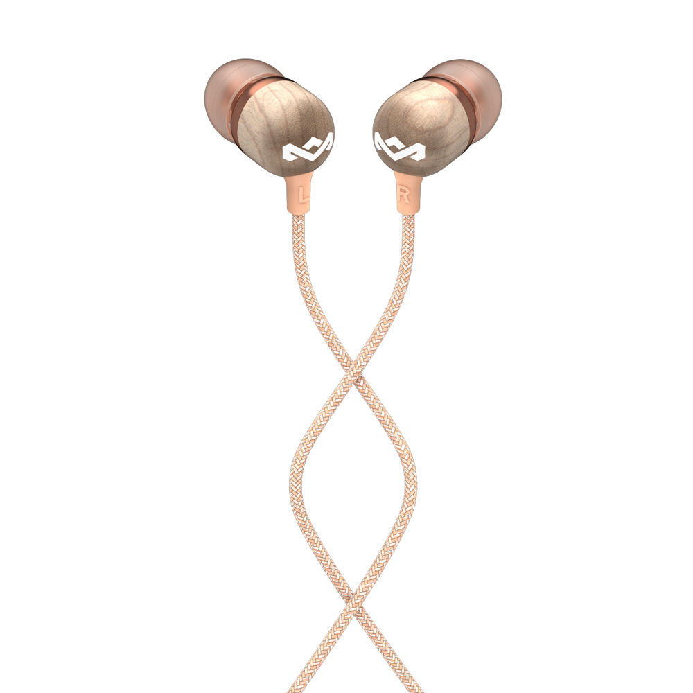 House Of Marley EM-JE041-CPD Smile Jamaica, In-Ear Headphones, Wired, 3.5mm, Copper