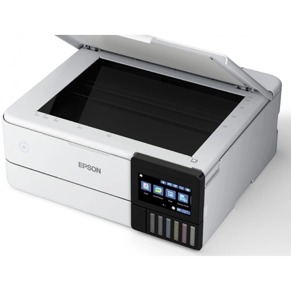 პრინტერი Epson C11CJ20404 EcoTank L8160, MFP, A4, Wi-Fi, Ethernet, USB, White