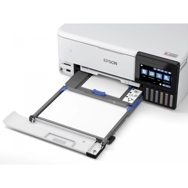 პრინტერი Epson C11CJ20404 EcoTank L8160, MFP, A4, Wi-Fi, Ethernet, USB, White